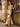 Glamorous Spaghetti Straps Sculpted Beads Prom Dress - Gold