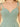 Classy Plain V-Neck A-Line Chiffon Bridesmaid Dress With Ruffle Hem - Sage Green
