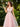 Pretty Hot Fix Sparkly Crystal Embroidery Ball Gown Prom Dress - Pink