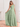 One Shoulder A-Line Floral Chiffon Long Bridesmaid Dress - Sage Floral
