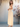 Halter Ankel A-Line Bridesmaid Dress With Slit - Sage Green