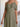 Off Shoulder Chiffon A-Line Bridesmaid Dress - Sage Green