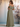 Off Shoulder Chiffon A-Line Bridesmaid Dress - Sage Green