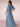 Half Sleeve Pleats Chiffon A-Line Bridesmaid Dress - Sage Green