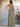 Halter Pleated A-Line Bridesmaid Dress With Pocket - Sage Green