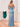 Off Shoulder Boned Bridesmaid Dress With Waist Drop - Baby Blue