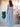 Square A Line Bridesmaid Dress With Bow - Baby Blue