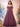 Off Shoulder Bodice Embroidery Lace Ball Gown Evening Dress - Plum