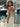 Cut V-Neck Hot Fix Strapless Satin Mermaid Prom Dress - Sage Green