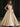 Spaghetti Straps Bodice Ball Gown Evening Dress - Champagne