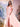 Luxury Feather Flower Mermaid Evening Dress With Removable Drop Waist - Pink