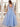 Lace Embroidery A-Line Prom Dress With Bow - Baby Blue