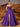 Boned Sparkly Lace A-Line Prom Dress With Pocket - Purple