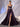 Sheer Bodice Boned Hot Fix A-Line Prom Dress - Grape