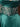 Sheer Bodice Boned Hot Fix A-Line Prom Dress - Emerald Green