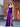 Bodice Strapless Satin Mermaid Prom Dress Long with Slit - Purple