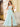 Leaf Lace Illusion Bodice Long Ball Gown Prom Dress With Slit - Mint Green