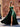 Cut Front Croset Bodice Pleats Ball Gown Prom Dress - Emerald Green
