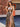 Cut Front Croset Bodice Pleats Ball Gown Prom Dress - Gold
