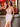 Sparkly Beaded Deep V-Neck Dubai Mermaid Long Evening Dress - Pink