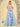 Off Shoulder Deep V-Neck A-Line Evening Dress With Ruffle - Baby Blue