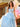 Flower Appliqued Corset Top Lace Layered Tiered Ball Gown Prom Dress - Baby Blue