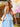 Flower Appliqued Corset Top Lace Layered Tiered Ball Gown Prom Dress - Baby Blue
