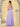 Sweetheart Bust Ruched Ruffle Sleeve Chiffon Bridesmaid Dress - Lilac