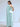 Elegant Asymmetrical Bridesmaid Dress with Drop Train - Sage Green
