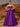 Strapless Ball Gown Prom Dress With Pleated - Purple