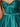 Strapless Ball Gown Prom Dress With Pleated - Emerald Green
