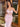 Luxury Hand Beading Boned Dubai Mermaid Long Evening Dress - Pink