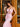 Luxury Hand Beading Boned Dubai Mermaid Long Evening Dress - Pink