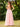 Hand Beading Boned Ball Gown Prom Dress - Pink