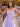 Lace Butterfly Tulle Floor Length A-Line Prom Dress - Lilac