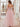 Off Shoulder Lace Embroidery A-Line Floor Length Prom Dress - Pink