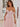 Off Shoulder Lace Embroidery A-Line Floor Length Prom Dress - Pink