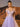 Hand Made Floral Off Shoulder Prom Dress Long - Lilac