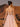Illusion Bodice Leaf Lace Ball Gown Prom Dress - Pink