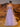 Hand Made Floral Beaded Prom Dress With Split - Lilac