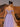 Hand Made Floral Beaded Prom Dress With Split - Lilac