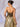Cut Front Crost Top Pleats Boned Ball Gown Prom Dress Long - Gold