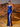 V-Neck Beaded Lace Embroidery Mermaid Prom Dress With Split - Royal Blue