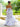 Removable Off Shoulder Boned Bodice Ruffle Printing Chiffon Ball Gown Prom Dress - Lilac Floral