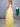 Sweetheart Ruffle Tiered Ball Gown Prom Dress - Yellow