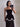 Strapless Crystal Ball Gown Prom Dress - Black