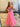 Ruffled Layered Sequin Corset Long Prom Dress - Pink