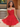 Sweetheart Lace Embroidery Mini Ball Gown Prom Dress - Red