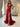 Cut Front Leaf Lace Boned Mermaid Prom Dress With Layered - Red