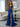 Cut Front Leaf Lace Boned Mermaid Prom Dress With Layered - Royal Blue